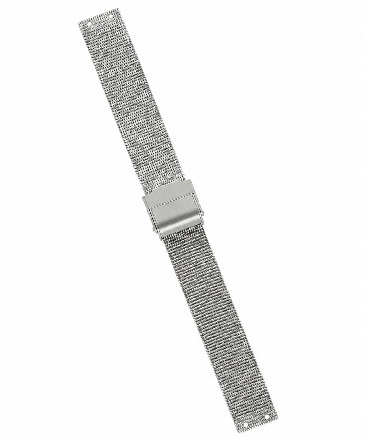 Srebrna bransoleta mesh do zegarka 14 mm – długość 18,5 cm.jpg